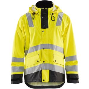 Blåkläder 4302-2003 Regenjas High Vis LEVEL 2 High Vis Geel/Zwart maat S