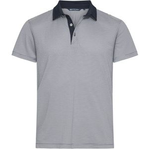 Cutter & Buck Virtue Polo Stripe Heren Dark Navy maat S