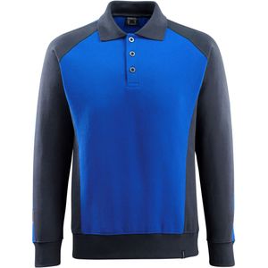 Mascot 50610-962 Polosweatshirt Korenblauw/Donkermarine maat 3XL