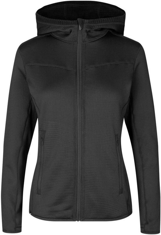 Pro Wear by Id 0841 Cardigan stretch comfort dames Zwart maat S