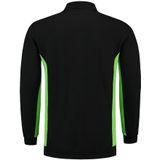 Tricorp 302001 Polosweater Zwart-Lime
