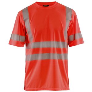 Blåkläder 3420-1013 T-shirt High Vis Fluor Rood