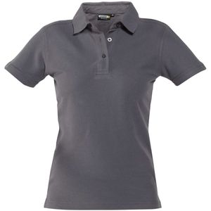 Dassy Leon Women Polo voor dames Cementgrijs