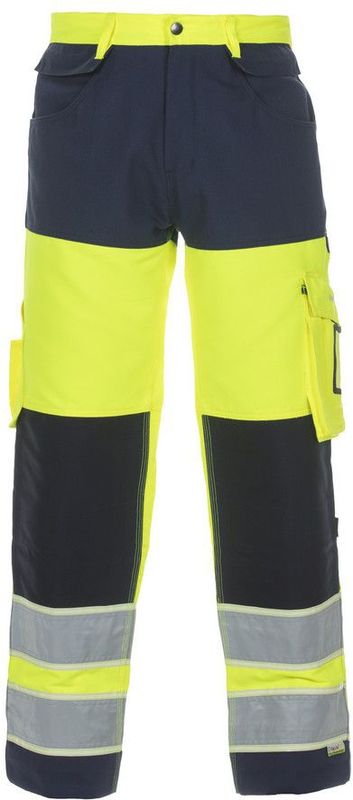 Hydrowear Idstein En20471 Broek Fluor Geel/Marine maat 44
