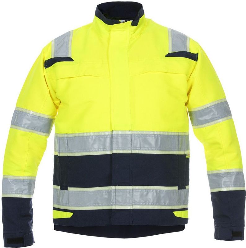 Hydrowear Idro En20471 Jack Fluor Geel/Marine maat 44