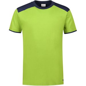 Santino Tiesto T-shirt Lime / Real Navy