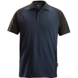 Snickers 2750 Tweekleurig Polo Shirt Marineblauw/Zwart