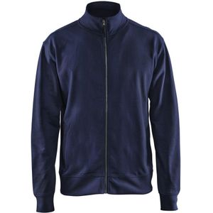 Blåkläder 3371-1158 Sweatshirt met rits Marineblauw