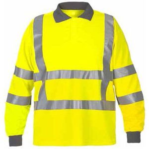 Hydrowear Ter Apel Polo L.M Fluor Geel maat S