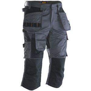 Jobman 2362 Floorlayers Long Shorts Stretch Donkergrijs/Zwart