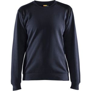 Blåkläder 3408-1158 Sweatshirt bi-colour Dames Donker marineblauw/Zwart