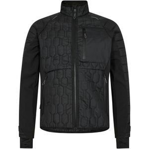 F. Engel 1371-604 X-treme Quilted jacket Black maat 6XL