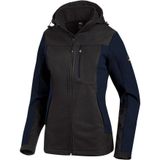 FHB Julia Softshell-Jack Dames Marine-Zwart