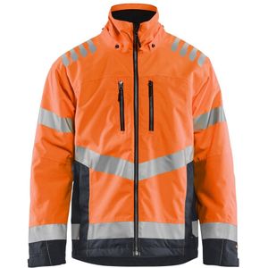 Blåkläder 4780-1977 High Vis winterjas High Vis Oranje/Medium Grijs maat XL