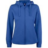 Clique Basic Active Hoody Full Zip Dames Kobalt