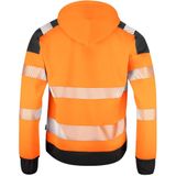 Projob 6110 Signalisatiehoodie En Iso 20471 Klasse 3 Heren Oranje/Zwart