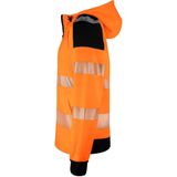 Projob 6110 Signalisatiehoodie En Iso 20471 Klasse 3 Heren Oranje/Zwart