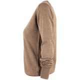 Fijngebreide Sweater - V-hals - Baruffa Merino Wol - 100% Wol