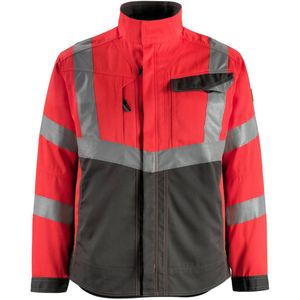 Mascot 15509-860 Jas Hi-Vis Rood/Donkerantraciet maat 3XL