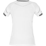 Dassy Nexus Women T-shirt voor dames Wit/Antracietgrijs