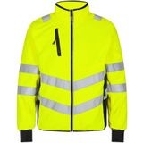 F. Engel 1192 Safety Fleece Jacket Yellow/Black