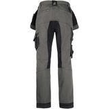 Jobman 2164 Werkbroek Stretch - Grijs/Zwart