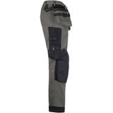 Jobman 2164 Werkbroek Stretch - Grijs/Zwart