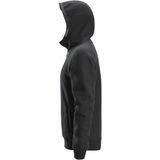 Snickers - 2846 - Logo Full-Zip Hoodie - Zwart - Katoen-Polyester