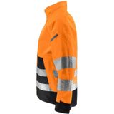 Jobman 1273 Hi-Vis Shell Jacket Oranje/Zwart