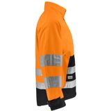 Jobman 1273 Hi-Vis Shell Jacket Oranje/Zwart