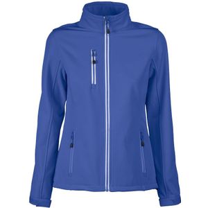 Printer Softshell Jacket Vert Lady Dames Blauw