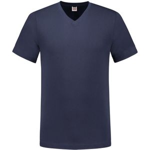 Tricorp 101005 T-Shirt V Hals Slim Fit Blauw