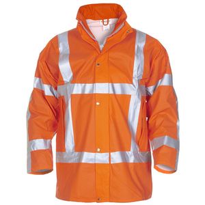 Hydrowear Ontario Regenjas Fluor Oranje maat XXL