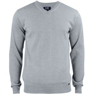 Cutter & Buck - Everett V-Neck - Trui - Cashwool®-kwaliteit - Merino Wol