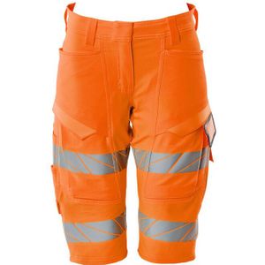 Mascot 19248-510 Dames Shorts, lange Hi-Vis Oranje maat C34