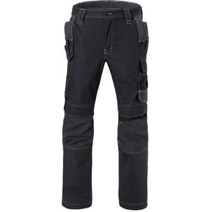 HAVEP 80230 Werkbroek knz + tp Attitude Zwart/Charcoal maat G-28