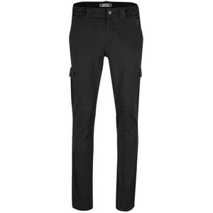 Clique Cargo Pocket Stretch Pants Zwart
