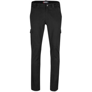 Clique Cargo Pocket Stretch Pants Zwart maat M