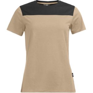 FHB Kira T-Shirt Beige-Zwart
