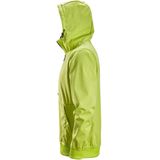 Snickers 8400 Windblocker Stretch Hoodie met halve rits Limegroen maat XS