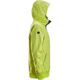 Snickers 8400 Windblocker Stretch Hoodie met halve rits Limegroen maat XS