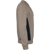 Jobman 5402 Roundneck Sweatshirt Khaki/Zwart