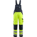 Mascot 15569-860 Amerikaanse overall met kniezakken Hi-Vis Geel/Donkermarine