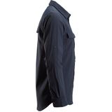 Snickers 8521 LiteWork Shirt met Lange Mouwen Marineblauw maat XS