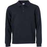 Clique Basic Polo Sweater Dark Navy