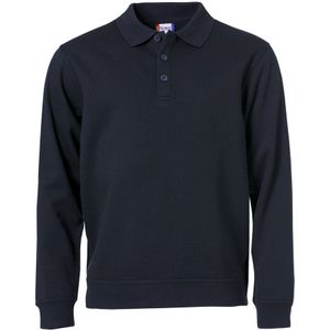 Clique Basic Polo Sweater Dark Navy