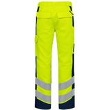 Engel Safety+ werkbroek 2321-188 - Hi-vis Yellow / Blue Ink - 42
