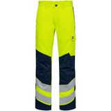 Engel Safety+ werkbroek 2321-188 - Hi-vis Yellow / Blue Ink - 42