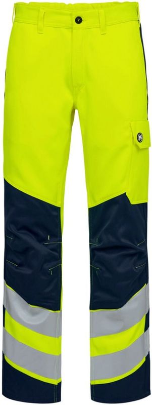 Engel Safety+ werkbroek 2321-188 - Hi-vis Yellow / Blue Ink - 42