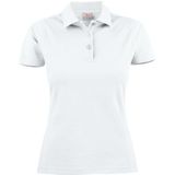 Printer Surf Light Poloshirt Dames Wit